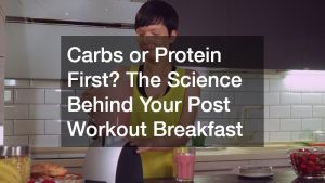 woman in a workout attire preparing a smoothie