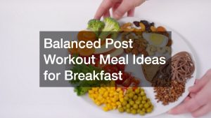 balanced meal